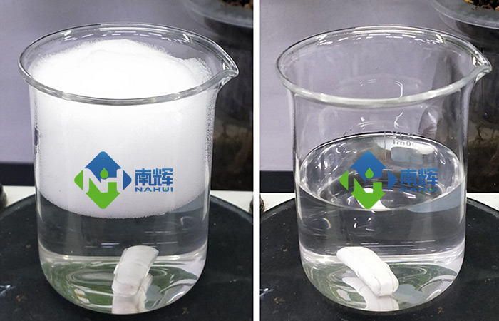 （圖：清洗消泡劑運(yùn)用）