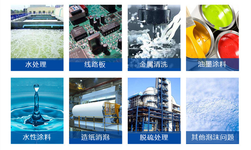 （圖：東莞南輝消泡劑運用領(lǐng)域）