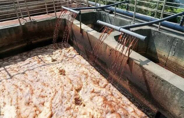 （圖：垃圾滲濾液泡沫池）