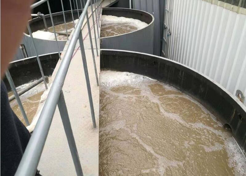 （圖：南輝酒廠(chǎng)污水處理消泡劑應(yīng)用）